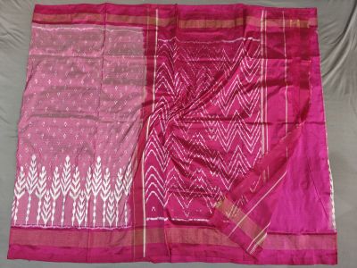 PGMRILWS5A07XECD48- light weight Ikat silk saree