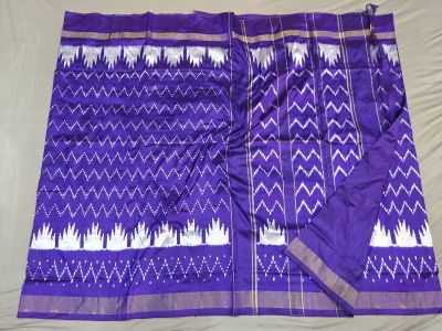 PGMRILWS5A07XECD60- light weight Ikat silk saree