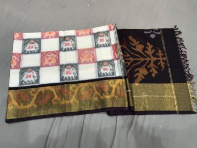 PGMRISCS5A08EECD27- Ikat Sico saree