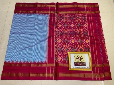 PPHSIDSS5A09TZDC06- Ikat silk saree