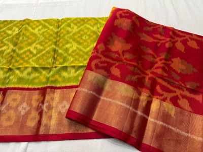 PSNTISCS5A08EECD25- Ikat Sico saree