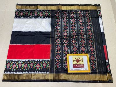PPHSIDSS5A18BSCC03- Ikat silk saree