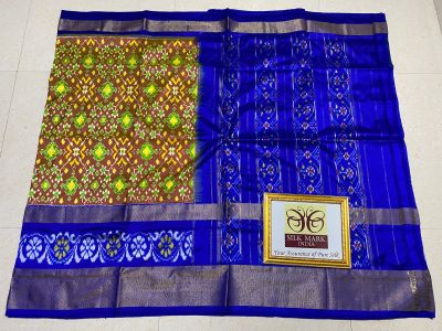 PPHSIDSS5A18BSCC18- Ikat silk saree