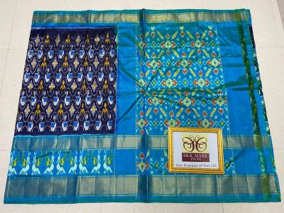 PPHSIDSS5A18BSCC22- Ikat silk saree