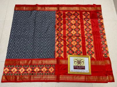 PPHSIDSS5A18BSCC24- Ikat silk saree