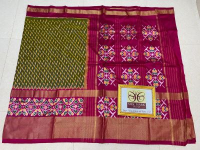 PPHSIDSS5A18BSCC25- Ikat silk saree