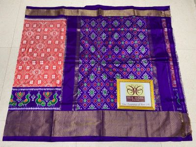 PPHSIDSS5A18BSCC30- Ikat silk saree