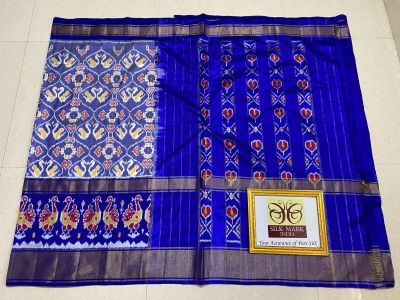 PPHSIDSS5A18BSCC35- Ikat silk saree