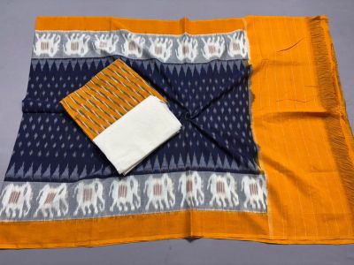 PSSIC3PS5Y02IZSC29- Double ikat cotton salwar set