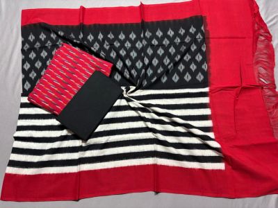 PSSIC3PS5Y02IZSC53- Double ikat cotton salwar set