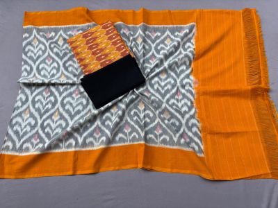 PSSIC3PS5Y02IZSC65- Double ikat cotton salwar set