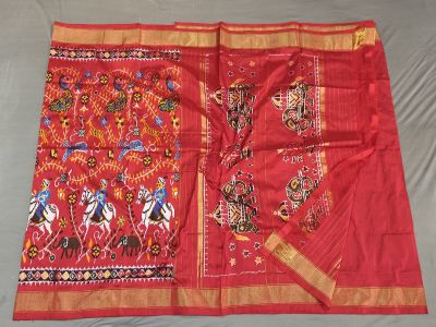 PGMRIDSS5Y02ZDCD01- Ikat silk saree