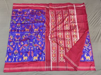PGMRIDSS5Y02ZDCD11- Ikat silk saree