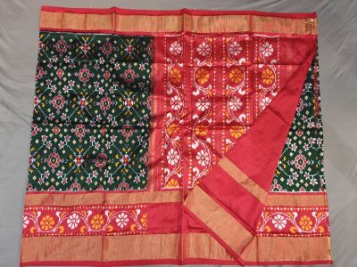 PGMRIDSS5Y03NICC03- Ikat silk saree