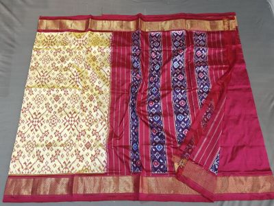 PGMRIDSS5Y03NICC04- Ikat silk saree