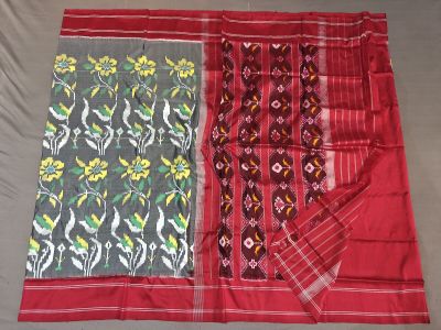PGMRIDSS5Y03NICC09- Ikat silk saree
