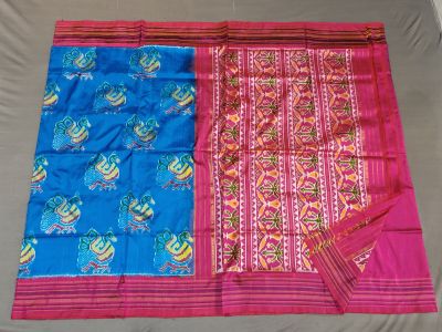 PGMRIDSS5Y03NICC10- Ikat silk saree