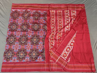 PGMRIDSS5Y03NICC21- Ikat silk saree