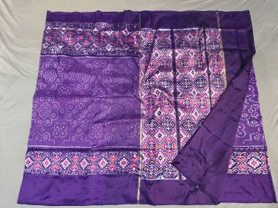 PGMRIDSS5Y03NICC25- Ikat silk saree