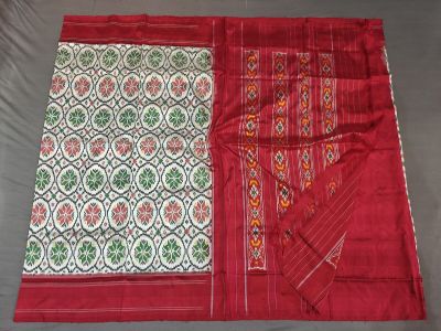 PGMRIDSS5Y03NICC29- Ikat silk saree