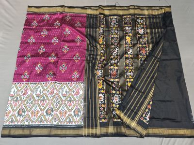 PGMRIDSS5Y03NICC33- Ikat silk saree
