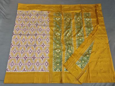 PGMRIDSS5Y03NICC36- Ikat silk saree