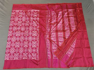 PGMRIDSS5Y03NICC37- Ikat silk saree