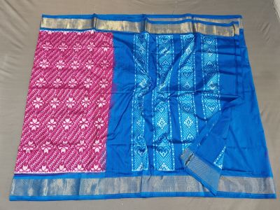 PGMRIDSS5Y03NICC42- Ikat silk saree