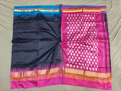 PGMRILWS5Y12XEDC34- light weight Ikat silk saree