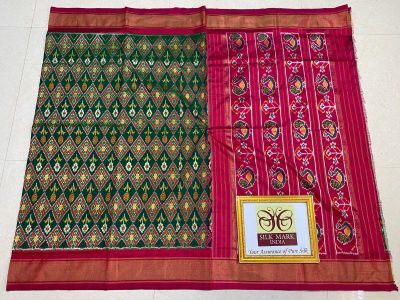 PPHSIDSS5Y11BDCC03- Ikat silk saree