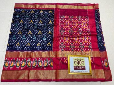 PPHSIDSS5Y12BSDD42- Ikat silk saree