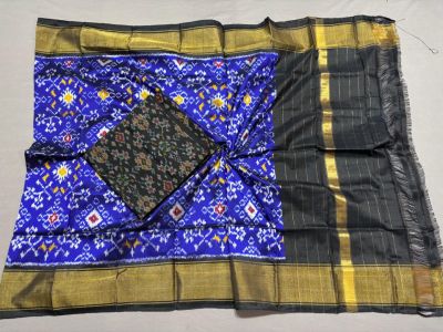 PSSISDST5N05FSDC21- Ikat Silk dupatta with Ikat sico top