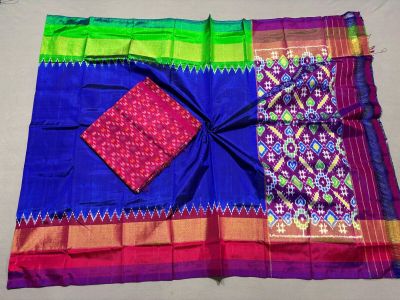 PSSISDST5Y21FSDC20- Ikat Silk dupatta with Ikat sico top