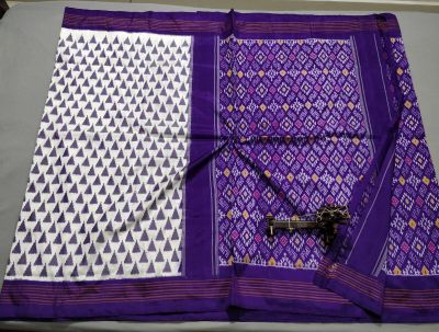 PALUIDSS5Y06BSCD27- Ikat silk saree