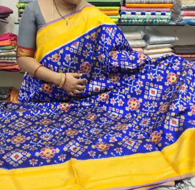 PSRHIDSS5A09NSCD01- Ikat silk saree