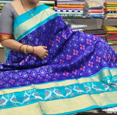 PSRHIDSS5A09NSCD06- Ikat silk saree