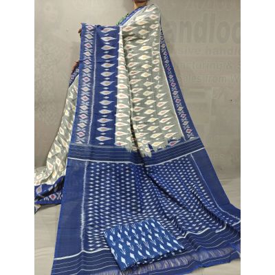 PGMRICTS5A07INDC21- Ikat cotton saree