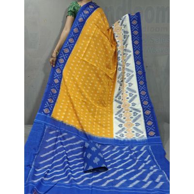 PGMRICTS5Y04INCD60- Ikat cotton saree