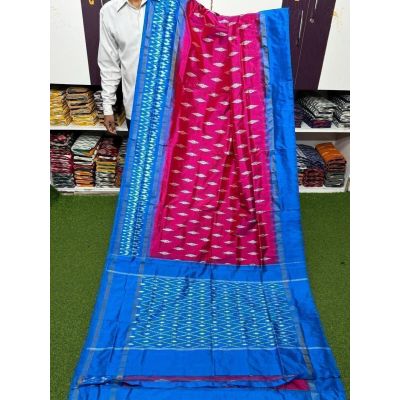 PSRGILWS5Y04XZCC05- light weight Ikat silk saree