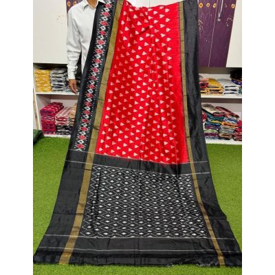 PSRGILWS5Y04XZCC12- light weight Ikat silk saree