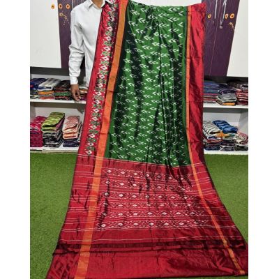 PSRGILWS5Y04XZCC32- light weight Ikat silk saree