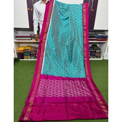 PSRGILWS5Y04XZCC44- light weight Ikat silk saree