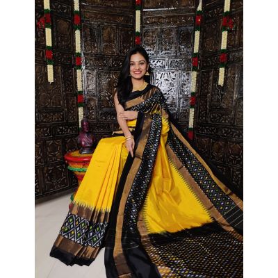 PALUIDSS5Y03TSDC08- Ikat silk saree