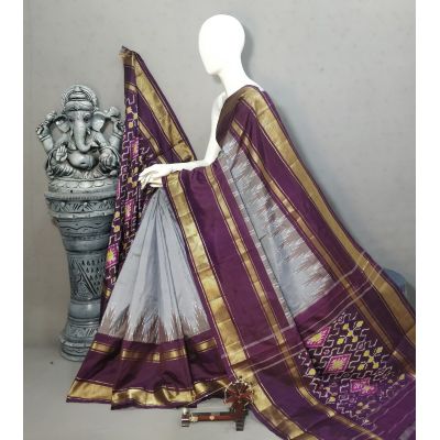 PALUIDSS5Y03TSDC21- Ikat silk saree