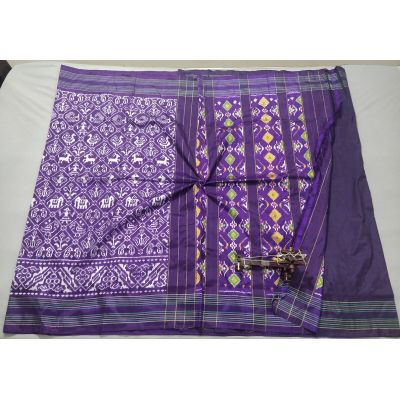 PALUIDSS5Y06BSCD07- Ikat silk saree