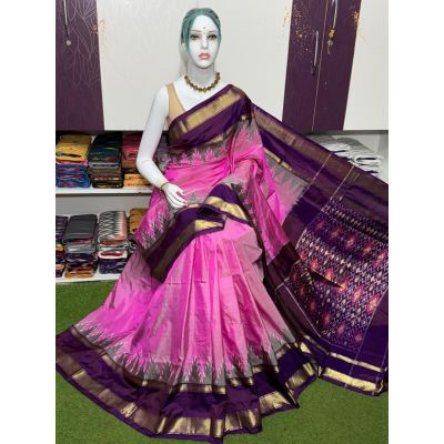 PSRGIDSS5Y03TBCD03- Ikat silk saree