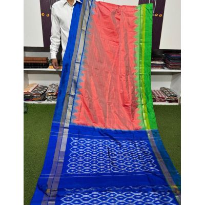 PSRGILWS5Y06XZDC10- light weight Ikat silk saree