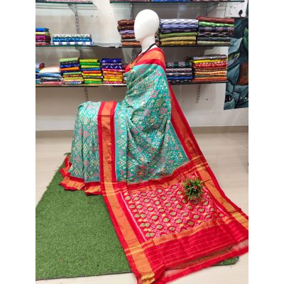PSRHIDSS5Y06BCCD09- Ikat silk saree