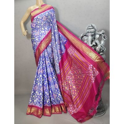 PRIHIDSS5Y09NDDC24- Ikat silk saree