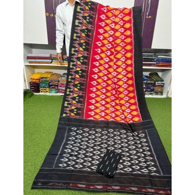 PSRGICTS5Y11INDC14- Ikat cotton saree